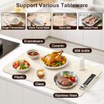 Warming Mat for Food – Electric Warming Tray with 4 Temp Settings & Timer, Portable Rollable Food Warming Mat for Countertop – Ideal Food Warmer for Buffets, Parties, Family Gatherings Use