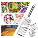 Cheese Grater Handheld: 4 in 1 Professional Stainless Steel Cheese Graters for Kitchen Grater/Peeler/Slicer - Cucumber Slicer for Cheese, Chocolate, Galic, Vegetable, Fruit, Kitchen Gadgets