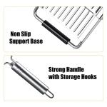 Cheese Grater Handheld: 4 in 1 Professional Stainless Steel Cheese Graters for Kitchen Grater/Peeler/Slicer - Cucumber Slicer for Cheese, Chocolate, Galic, Vegetable, Fruit, Kitchen Gadgets