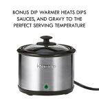 Kenmore 7 Quart Slow Cooker with Diper - Crock pot With Programmable Settings, Digital Controls, Large Capacity for Family Meals, Dishwasher-Safe Stoneware, Warm Rice & Sous Vide Stew