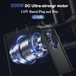 5-In-1 Electric Cheese Grater,300W Salad Maker,Electric Grater for Block Cheese,Kitchen Electric Food Slicer Shredder,Chopper for Vegetables Cucumber Carrots Cabbage Nuts(Black)