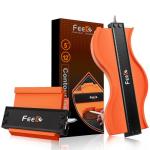 Contour Gauge (12+5 Inch) with Lock, Super Contour Duplicator Gauge Shape and Outline Tool Woodworking Tools Christmas Gifts for Men Dad Husband Him Tools for Men Construction Ruler Outline Angle Tool