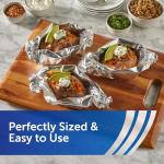 Reynolds Wrap Pre-Cut Pop-Up Heavy Duty Aluminum Foil Sheets, 14 x 10.25 Inches, 30 Sheets (Pack of 5), 150 Total