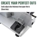 LEM Products 7 ½ Inch Electric Meat Slicer Machine with a Stainless Steel Serrated Blade