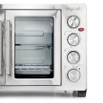 MegaChef 47 Quart Electric French Door Rotisserie Convection Counter Top Oven with Convection and Oven Lamp