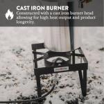 GasOne Large Turkey Fryer Set with Propane Burner – 30QT & 10QT Pots, Complete Set Outdoor Cooker for Turkey, Chicken, Crawfish, Crab, Shrimp