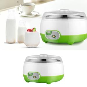 Electric Yogurt Maker, 1L Yogurt Maker Machine, Auto Constant Temperature, Stainless Steel Inner Pot, DIY Yogurt Maker for Home Organic Yogurt, Fruit Wine Maker, Cheese Maker (1pc)