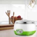 Electric Yogurt Maker, 1L Yogurt Maker Machine, Auto Constant Temperature, Stainless Steel Inner Pot, DIY Yogurt Maker for Home Organic Yogurt, Fruit Wine Maker, Cheese Maker (1pc)