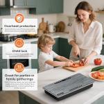 Double Induction Cooktop 1800W with Wood Grain Panel, Dual 900W Burners Portable Electric Stove, Touch Control, 8 Temperature Levels, Fast Heating & Safety Protection for Home Apartment RV