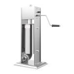 Commercial Manual Churros Maker, Heavy Duty Churros Machine with 6 Nozzles Large Capacity Practical Handle Enlarged Base and High-Efficiency Stainless Steel Latin Fruit Machine for Bakeries Cafeterias