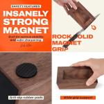 Rolling Knife Sharpener by NBHR – 15 & 20 Degrees Dual Angle magnetic knife sharpener kit for kitchen & chef knives, Perfect Kitchen Gift