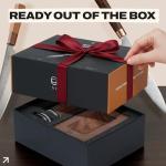 Rolling Knife Sharpener by NBHR – 15 & 20 Degrees Dual Angle magnetic knife sharpener kit for kitchen & chef knives, Perfect Kitchen Gift