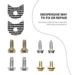 Upgraded 4318165 Freezer Door Closer Cam Kit Compatible with Whirl-Pool Refrigerators Replaces AP3103517 1104788 1115905 2155312 2155313 2182132 4211257 978800 986758 AH358690 by Sikawai