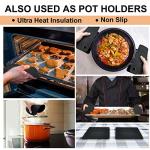 Walfos Silicone Trivet Mats - Heat Resistant Pot Holders