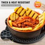 Walfos Silicone Trivet Mats - Heat Resistant Pot Holders