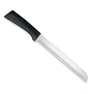 Rada Cutlery Anthem Series 8 inch Bread Knife, Made in USA, Black Handle