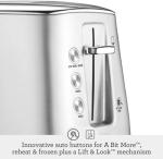 Breville BTA735SHY Toast Select Luxe Kitchen Toaster, 2 Slice, Smoked Hickory
