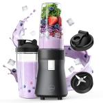 iCucina Smoothie Blender, Personal Blender for Shakes and Smoothies, 700W Pulse Technology Single Serve Blenders with 2 x 28oz Protable Cups for Ice Crush, Frozen Fruit Drinks
