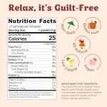 Craftmix Spiked Apple Cider Cocktail & Mocktail Drink Mixer, Skinny Mixes - Water Flavoring Packets - Made With Real Fruit - Vegan, Low-Carb, Low-Sugar, Non-GMO, Dairy Free, Gluten Free, 12 Pack