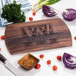 Blue Ridge Mountain Gifts Personalized Cutting Board for Wedding or Anniversary - Laser Engraved Wood Board - Custom Charcuterie Food Tray, Christmas Gift Cutting Board for Mom for Dad
