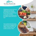 Blue Ridge Mountain Gifts Personalized Cutting Board for Wedding or Anniversary - Laser Engraved Wood Board - Custom Charcuterie Food Tray, Christmas Gift Cutting Board for Mom for Dad