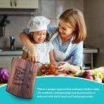 Blue Ridge Mountain Gifts Personalized Cutting Board for Wedding or Anniversary - Laser Engraved Wood Board - Custom Charcuterie Food Tray, Christmas Gift Cutting Board for Mom for Dad