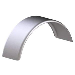 Tie Down Tow Zone 44917 Silver 10"x 31.5"x 13" Single Round Steel Fender (Fits Single 14in.-15in. Tires),1 Pack