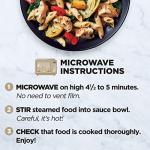 Healthy Choice Simply Steamers Grilled Basil Chicken, Convenient Microwave Meal Made With No Preservatives, Frozen Meal, 9.9 OZ Bowl