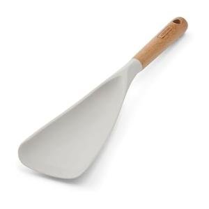 Farberware Multi Tool Scoop Spoonula, Versatile Beechwood Kitchen Essential for Lifting, Scraping, and Turning