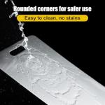 Titanium Cutting Board, Steel Cutting Boards For Kitchen, Stainless Steel Cutting Board 316, Large Double Sided Medical-grade Hygiene Durable non moldy 316L Stainless Steel Chopping Board (3PC-S+L+XL)