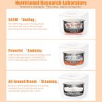 3L Low Sugar Rice Cooker with Rice Steamer Basket, Smart Starch-Removing Rice Cooker 6 Cup, 5-in-1 Digital Steamer for Porridge, 24-Hr Delay Timer and 8-Hr Keep Warm