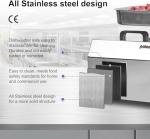 Paladin Equipment #32 Electric Commercial Meat Grinder, 2 HP Heavy Duty Stainless Steel Meat grinder Machine with Sausage Sufffer, 21 lbs Per Minute, Ideal for deer processing, Pet Food,Heavy Use