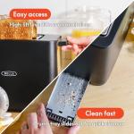 bella 2 Slice Toaster with Auto Shut Off, Extra Wide Slots & Removable Crumb Tray and Cancel, Defrost & Reheat Function, Toast Bread, Bagel & Waffle, Black