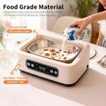 Yogurt Maker with Timer and Temperature Control, Fully Automatic for Home Use. Perfect for Making Greek Yogurt and Probiotic Yogurt, Equipped with an Automatic Shut-off Function