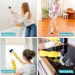 Tiwiche Roller Electric Spin Scrubber - 2-Speed Waterproof Cordless Power Cleaning Brush, 4 Multi-Purpose Brush Heads & Telescopic Pole for Deep Floor, Bathroom, Furniture, Glass & Car Cleaning