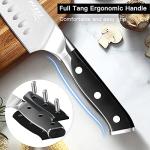 Topfeel 3-Piece German Stainless Steel Knife Set