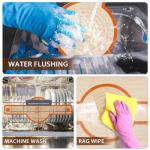 Silicone Bread Sling for Dutch Oven, Non-Stick & Easy to Clean Bread Baking Mat Set, 2 Pcs Reusable Bread Sling with Long Handle to Transfer Sourdough