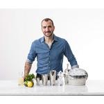 Crafthouse by Fortessa Glass Cocktail Smoking Box with Handheld Smoker