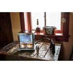 Crafthouse by Fortessa Glass Cocktail Smoking Box with Handheld Smoker