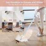 7-in-1 Steam Mop, 1200W Rotated Steam Cleaner for Home, 2 Modes, 400ML Removable Tank, 23FT Cord, 2 Washable Pads, Multi-Surface Steamer for Hard Floor, Laminate Floor, Tiles Cleaning (Peacock Blue)