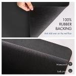 Drying Mat for Kitchen Countertops, Coffee Mat Hide Stain Rubber Backed Absorbent Dish Drying Mat