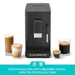 CASABREWS ACAFE Automatic Espresso Machine, 20bar Coffee Maker with Grinder and Milk Frother, Cappuccino Machines for Home or Office, All-in-One Grind and Brew Coffee Maker, Customizable Coffee Volume