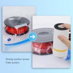 Tangxi Electric Air Pump, USB Rechargeable Automatic Vacuum Sealer for Food Bags, 3D Printer Filament, with One Touch Control, Lightweight