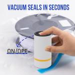 Tangxi Electric Air Pump, USB Rechargeable Automatic Vacuum Sealer for Food Bags, 3D Printer Filament, with One Touch Control, Lightweight