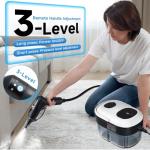 Steam Cleaner, 3-Level Adjustable Handle, 2500W Steam Cleaner for Home, 15s Heat-Up, Portable Steamer for Cleaning Car, 47.04oz Tank, 16 Pcs Accessories for Dirt, Grout, Couch, Furniture, Grease,Tile