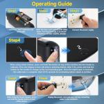 Steam Cleaner, 3-Level Adjustable Handle, 2500W Steam Cleaner for Home, 15s Heat-Up, Portable Steamer for Cleaning Car, 47.04oz Tank, 16 Pcs Accessories for Dirt, Grout, Couch, Furniture, Grease,Tile