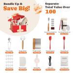 Heating Complete Sourdough Starter Kit, 2L Electric Thermostatic Silicone Oval Foldable Banneton Bread Proofing Basket with 6 Timer & Temp Settings for Dough Rising, Dishwasher Safe, Bread Making Kit