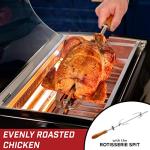 Indoor Smokeless Rotisserie Grill - Large Capacity