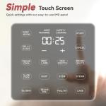 6 Qt Electric Pressure Cooker with Touchscreen