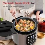 6 Qt Electric Pressure Cooker with Touchscreen